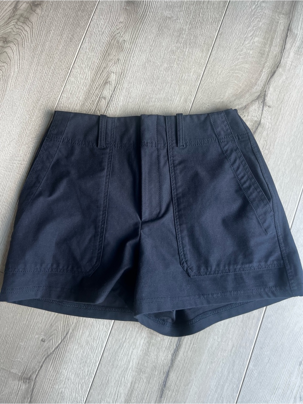 Athleta Black High-Waist Tailored Shorts - Picture 2 of 5